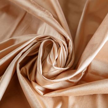 Дикий шелк 016-04754 пудрово-персиковый однотонный