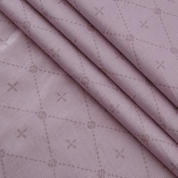 Сатин-твил ш.220 см 007-13907 розовый антик принтованный