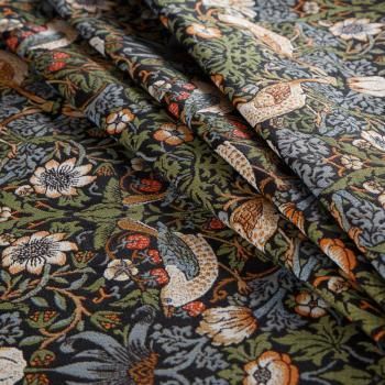 Гобелен У. Моррис Земляничный вор 22-02-15835 зеленый