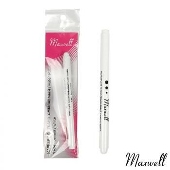 Маркер Maxwell для ткани исчезающий 1 мм MAX-WW10 белый