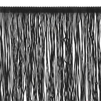 Бахрома без петли 30 см 3590401 черный
