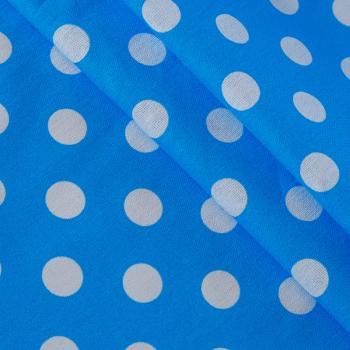 Бязь 007-13829 лазурный принтованный