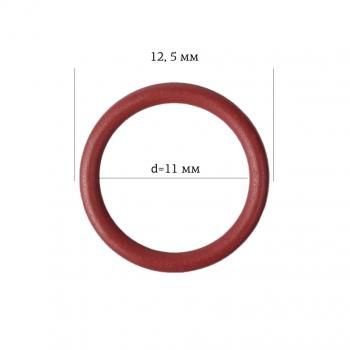 Кольцо для бюстгальтера ARTA.F 11 мм металл 2 шт 2830-101 темно-красный 