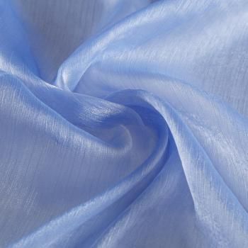 Органза 039-18816 небесно-голубой однотонный