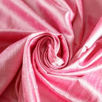 Дикий шелк 016-04741 розовая гвоздика однотонный