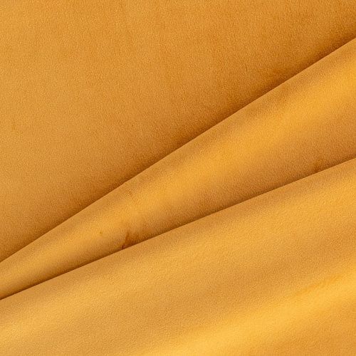 Ткань портьерная бархат h-300 см 512-02-203 охра однотонный