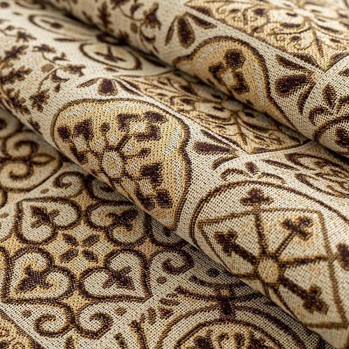 Гобелен гостиный 513-02-45 бежевый изразцы