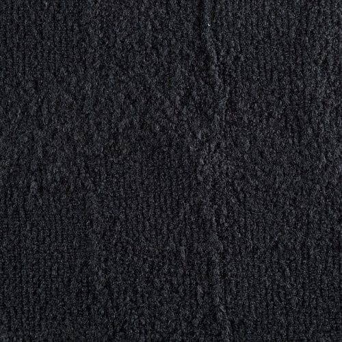 Букле К14-215 черный однотонный