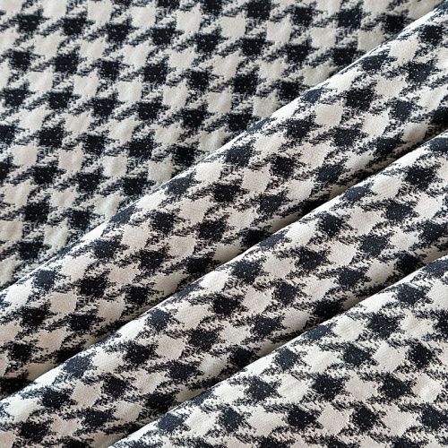 Жаккард 017-08658 молочно-черный