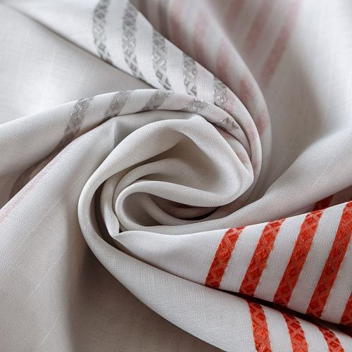 Тюль лен Т305-01-22 белый