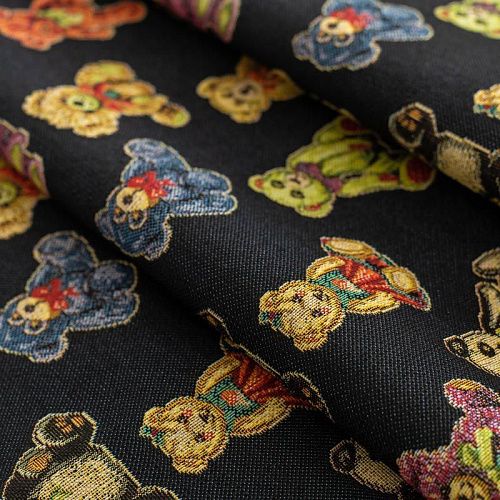 Гобелен гостиный Т472-02-02 черный мишки