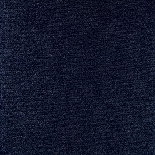 Креп-сатин К33-798 темно-синий однотонный