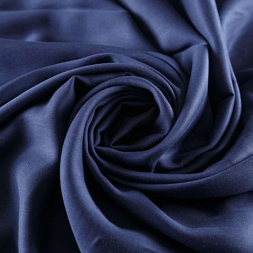 Твил-тенсел 053-09684 темно-синий однотонный