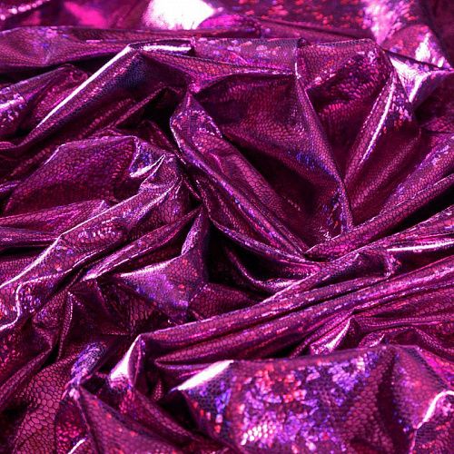 Трикотаж лазер 034-09244 фуксия