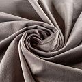 Ткань портьерная бархат h-300 см 09-02-00047 теплый серый однотонный