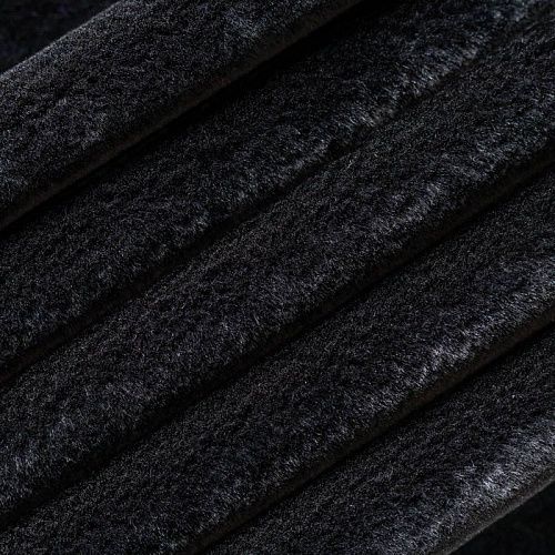 Мех искусственный К36-150 черный однотонный