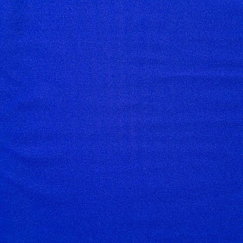 Крепдешин натуральный 028-09444 синий электрик однотонный