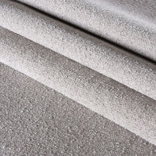 Ткань мебельная шенилл 22-02-10468 светло-серый однотонный