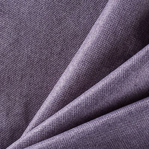 Ткань мебельная рогожка 22-02-00779 пыльно-сиреневый однотонный