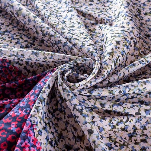 Батист 003-00875 нежно-розовый принтованный