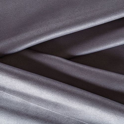 Замша искусственная 018-05651 дымчато-серый однотонный