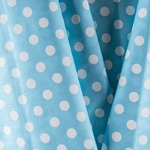 Бязь 007-00638 голубой принтованный