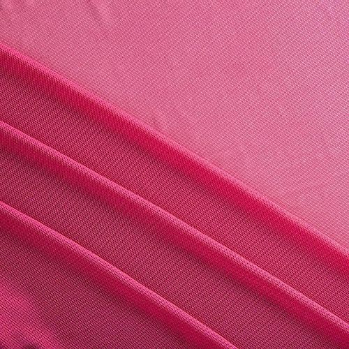 Сетка трикотажная 050-02097 малиновый однотонный
