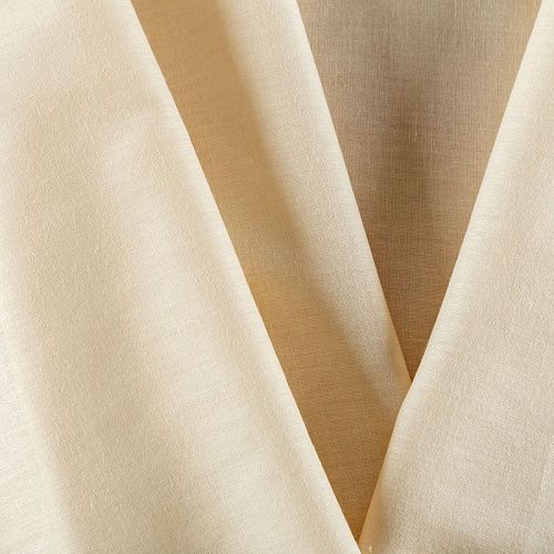 Хлопок-вуаль 063-07411 сливочный однотонный