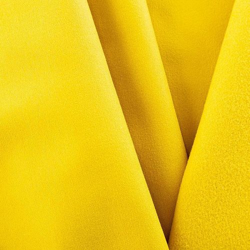 Джерси с начесом 014-03593 золотисто-оливковый однотонный