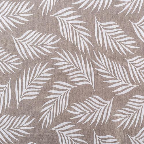 Тенсел 053-01268 бежево-серый принтованный