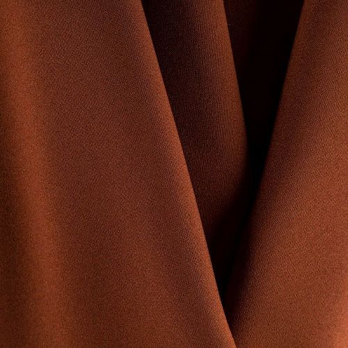 Габардин К09-315 рыже-коричневый однотонный