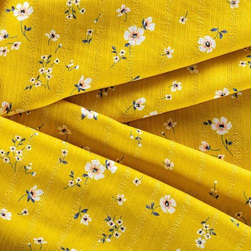 Вискоза с люрексом 009-1006 грушевый принтованный