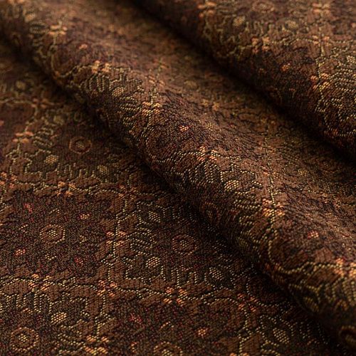 Гобелен гостиный Т272-02-27 коричневый ромбы