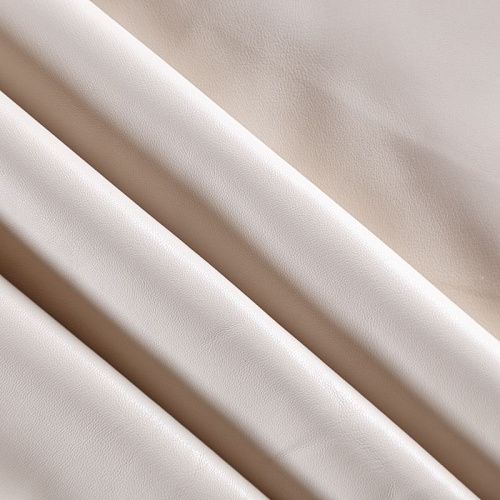 Экокожа на замше 070-10231 молочный однотонный