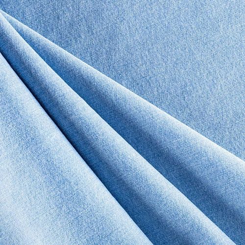 Джинс 015-01167 голубой однотонный