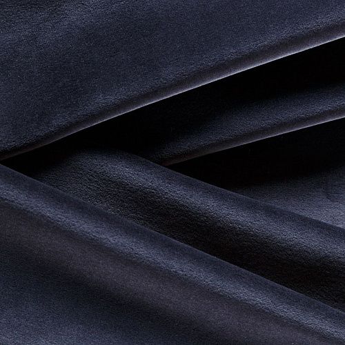 Бархат 002-05389 пыльно-синий однотонный