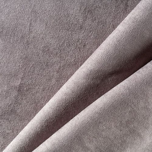 Замша портьерная 13-02-00463 серый однотонный