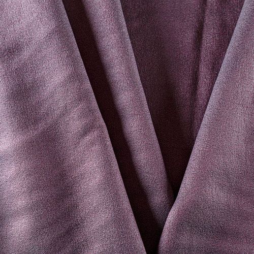 Креп-органза 026-08035 пыльно-лиловый однотонный