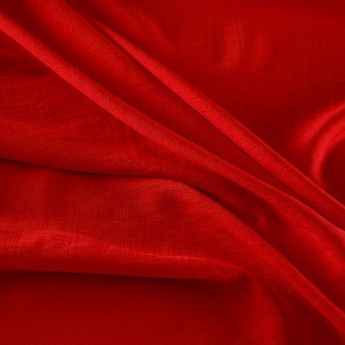 Вискоза 009-17500 красный однотонный