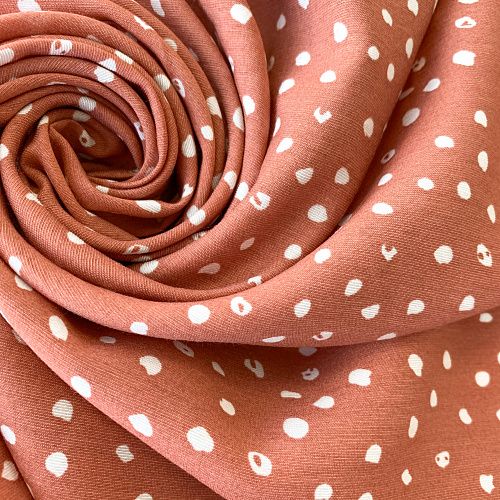 Тенсел К33-203 терракотовый принтованный