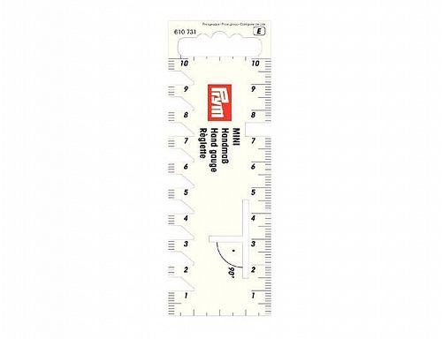 Линейка Prym мини для разметки и измерения 610731