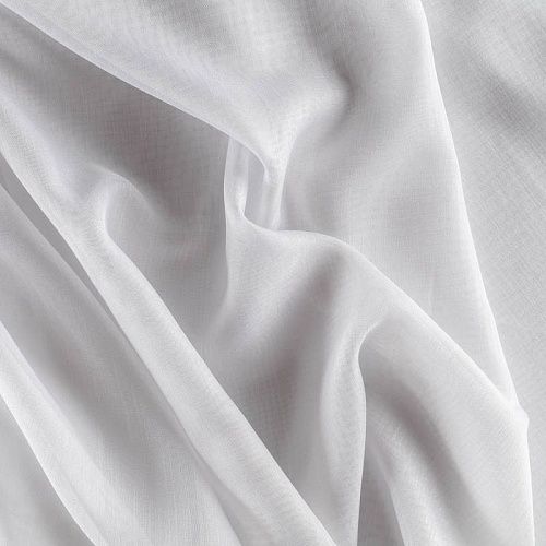 Тюль кристалон h-295 см 1020-005-1-04-0019 белый однотонный