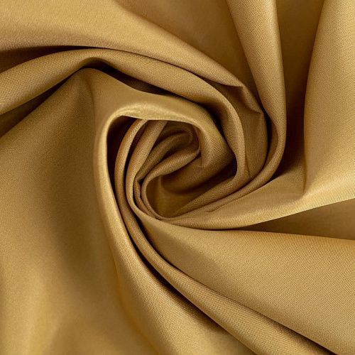 Ткань портьерная тафта h-290 см Т144-02-119 светло-горчичный однотонный