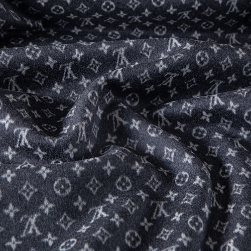Кашемир двухсторонний Louis Vuitton 022-20221 графит
