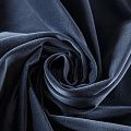 Бархат 002-06323 серо-синий однотонный
