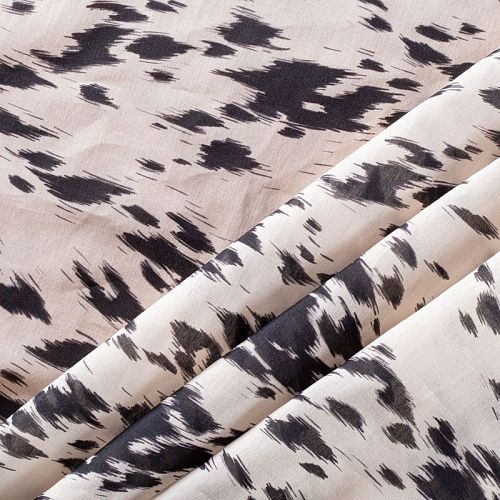 Батист 003-00873 экрю принтованный