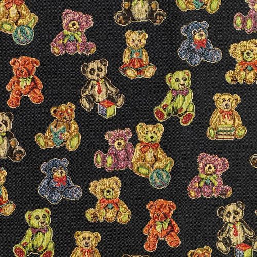 Гобелен гостиный Т472-02-02 черный мишки