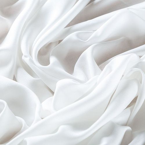 Штапель 069-07300 молочный однотонный