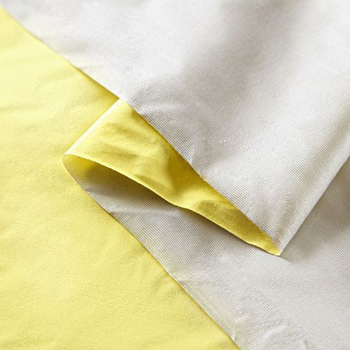 Ткань плащевая 042-07159 лимонный однотонный