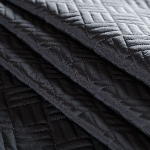 Ткань курточная 033-05712 черный однотонный